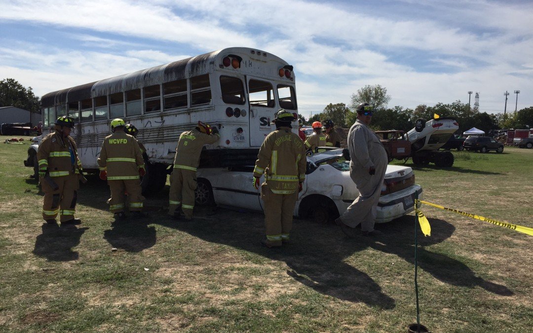 Key Safety Attends Extrication Fire Rescue Academy
